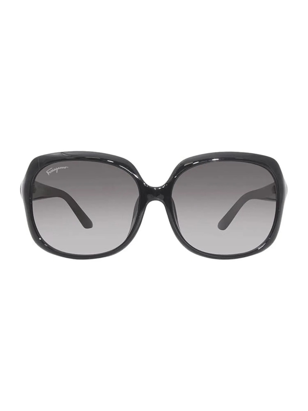New Salvatore Ferragamo Sunglasses SF739SA 001 Black / Grey Gradient NWT - Picture 2 of 4